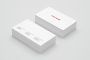 15 Minimal Business Card Designs, a Business Card Template by DanFreebairn (Thumbnail 3 of 5)