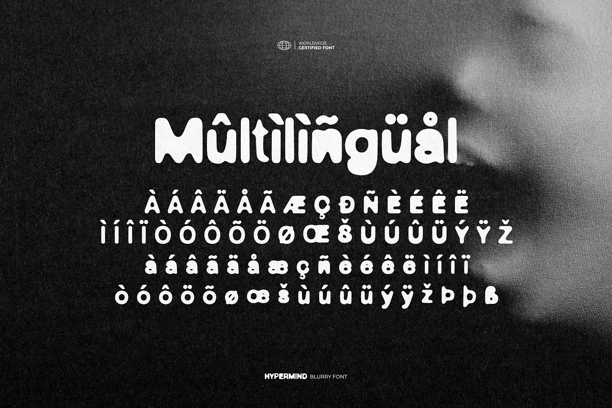 Hypermind - Blurry Font, a Sans Serif Font by ikiiko (Photo 7 of 7)