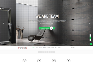 Parallaite Corporate Joomla Template