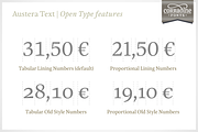 Austera Text Essential #1, a Serif Font by Corradine Fonts (Thumbnail 10 of 14)
