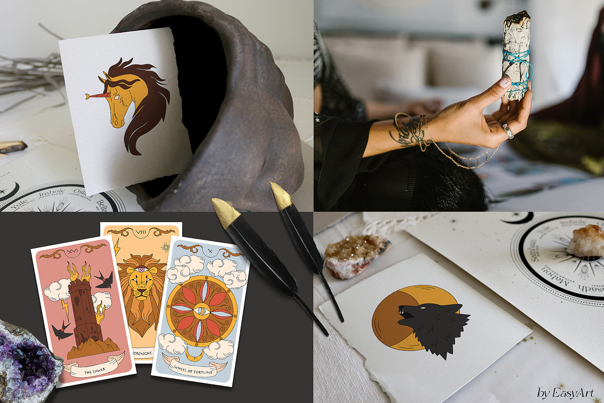 Tarot Cards Collection, a Decorative Illustration by EasyArt (Photo 4 of 11)