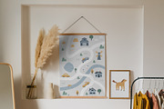 Kids Map Creator Farm & Village, an Object Graphic by MaNechaeva (Thumbnail 6 of 17)
