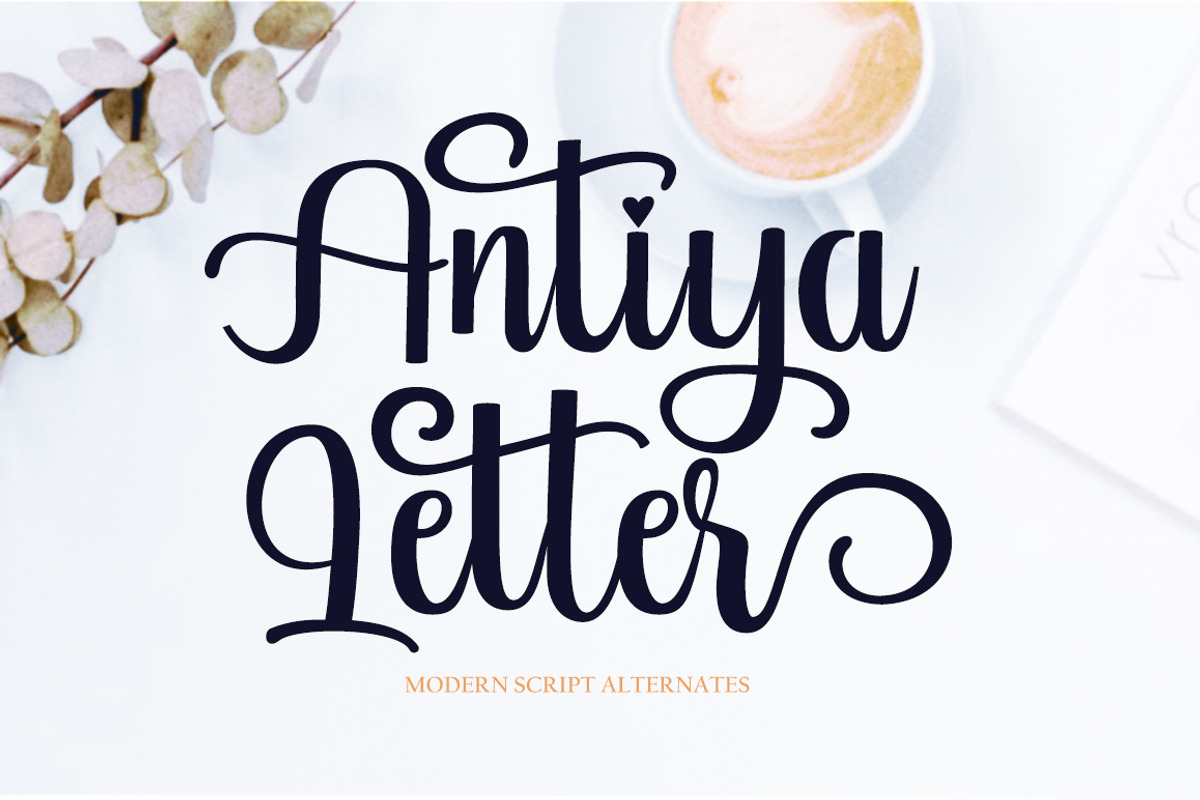 Antira Letter, a Script Font by Gatype (Photo 1 of 11)