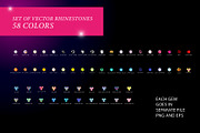58 vector rhinestones & concepts, an Object Graphic by Funnystore (Thumbnail 2 of 11)