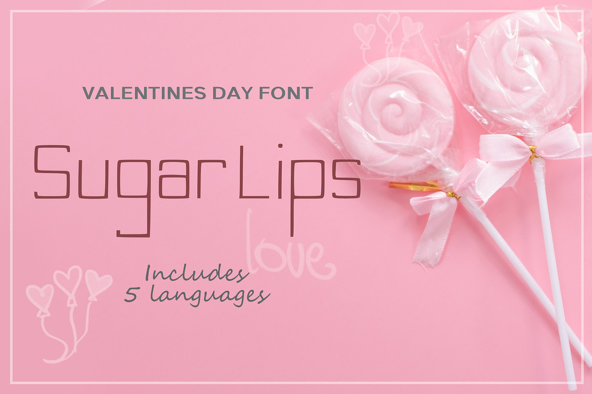 25 Valentine's Day Fonts, a Font by Eldamar Studio (Photo 15 of 51)