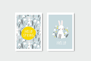 Hello Spring - Cards And Patterns