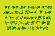 Printers Plant Ornaments Font, a Symbol Font by GG Design (Thumbnail 7 of 7)