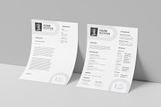Resume/CV and Cover Letter Template, a Resume Template by Goodsdune (Thumbnail 1 of 3)