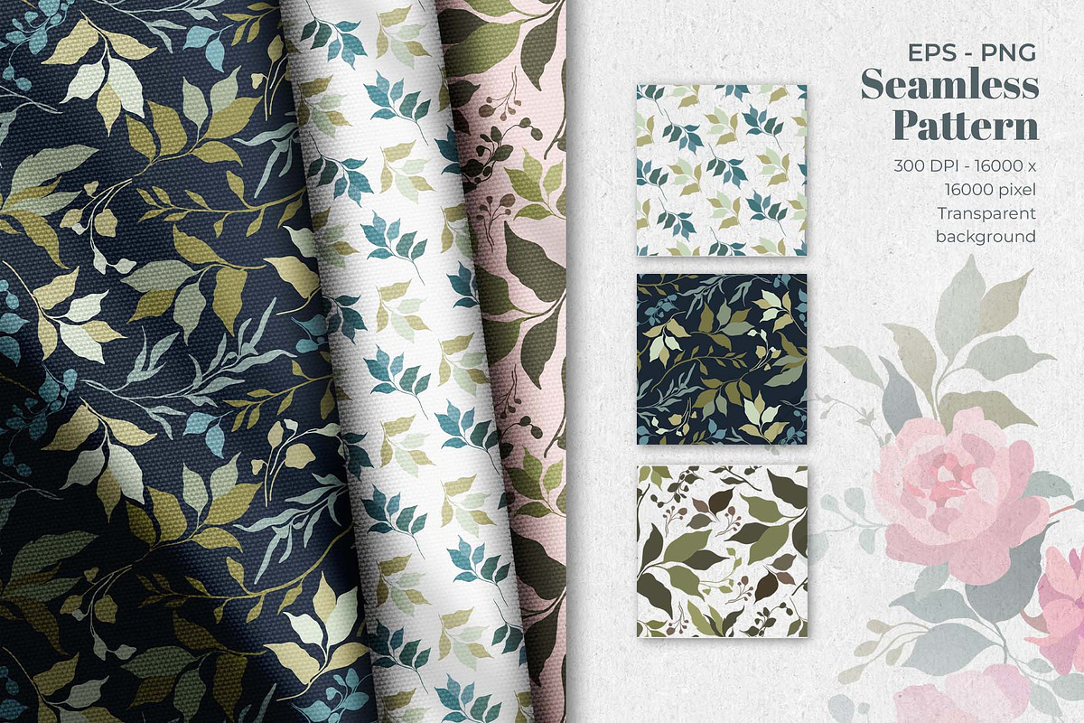 Modern Serenity Floral Edition, a Decorative Illustration by Papatongartist (Photo 5 of 11)