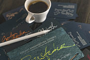 Reissfeder: Handwritten Typeface, a Handwritten Font by Eldar Zakirov's (Thumbnail 29 of 29)