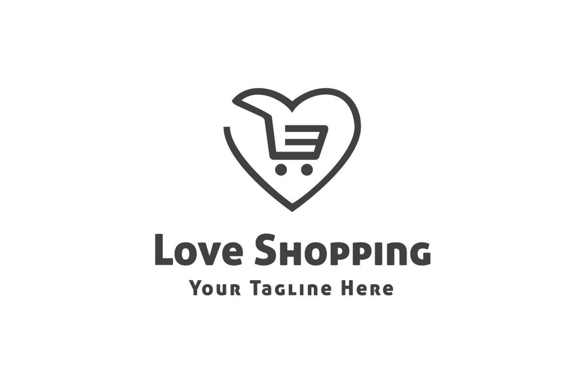 Love Shopping Logo Template, a Branding & Logo Template by Logo20 (Photo 2 of 2)