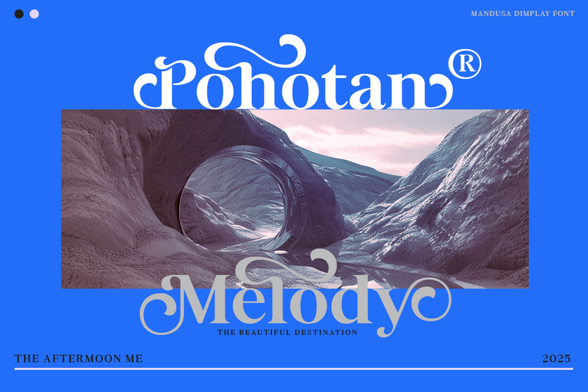 Mandusa dimplay, a Serif Font by Mantype Studio (Photo 11 of 15)