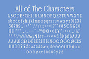 CS Qeisya Stamp, a Serif Font by Craft Supply Co. (Thumbnail 8 of 8)