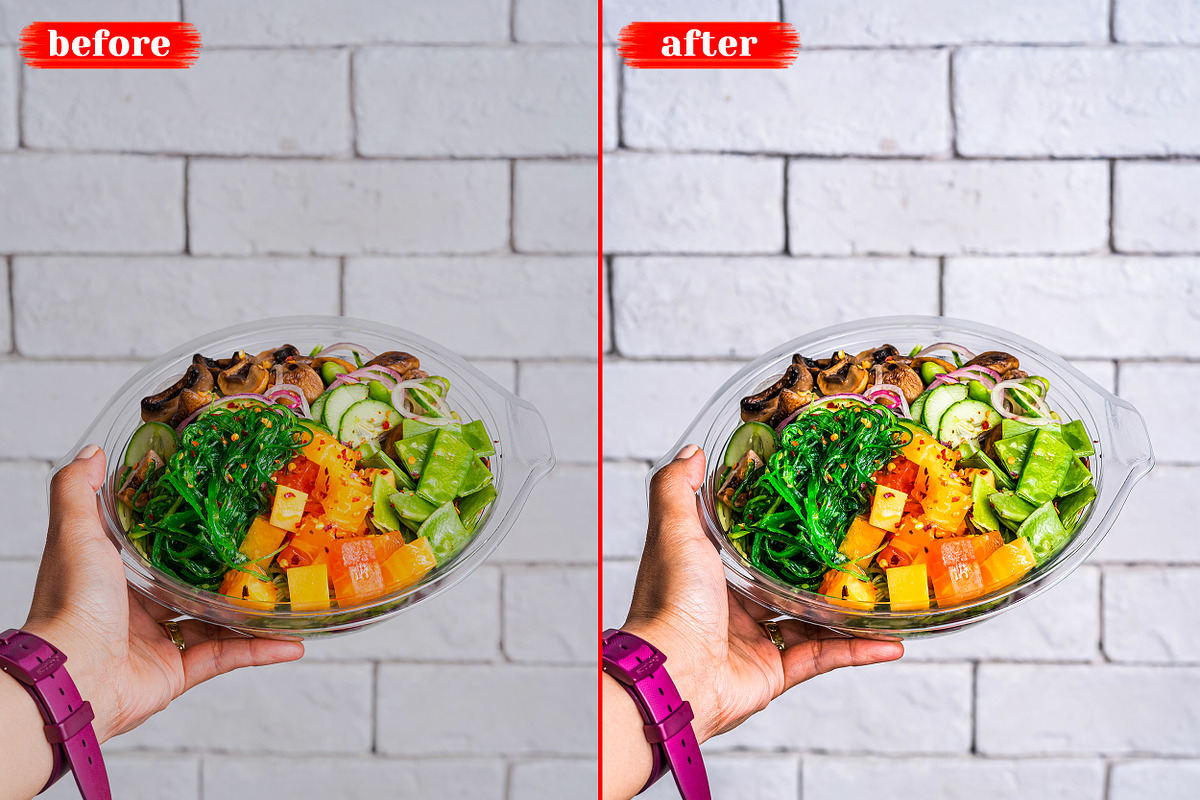 Food Lightroom Mobile Presets, a Preset Add-On by Wethepresets (Photo 4 of 8)