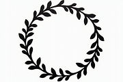 Elegant Leaf Wreath Frame Bundle, an Illustration by Designs_River (Thumbnail 4 of 9)