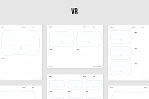 Printable UI Sketch Templates