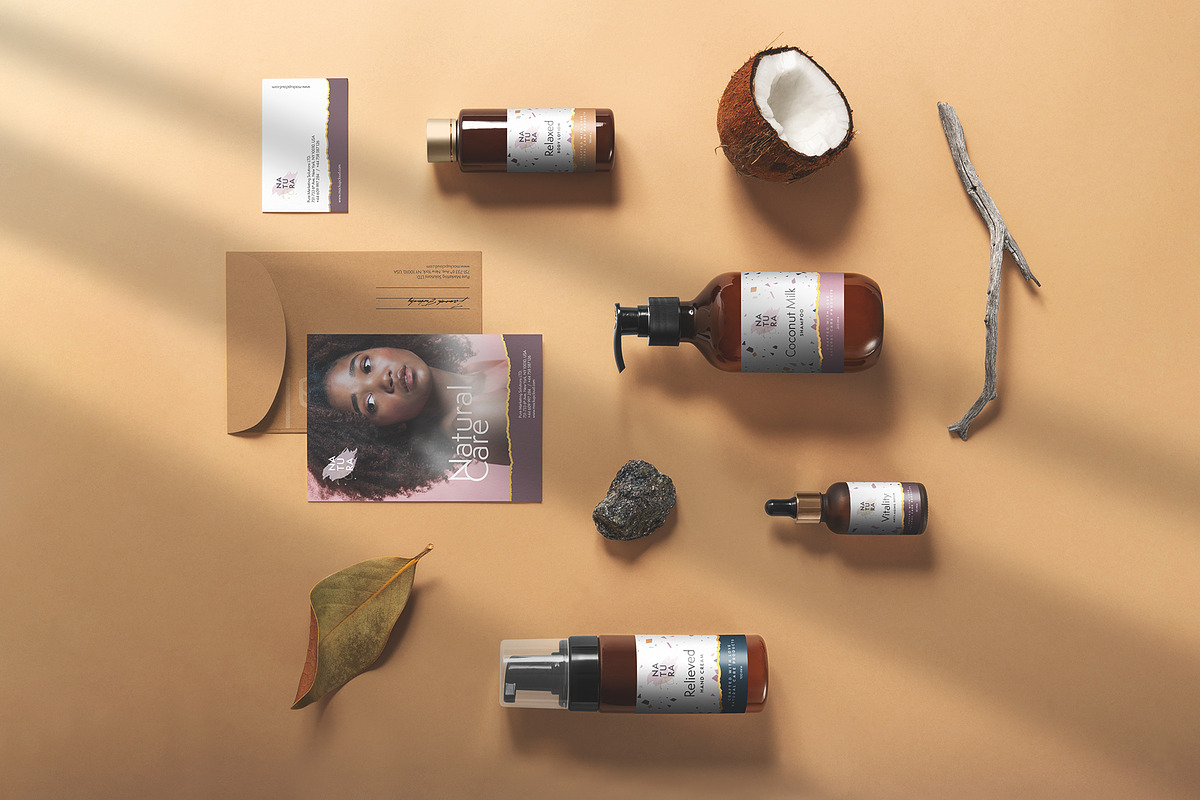 Natura – Cosmetics Mockups, a Cups & Container Mockup by Mockup Cloud (Photo 7 of 19)