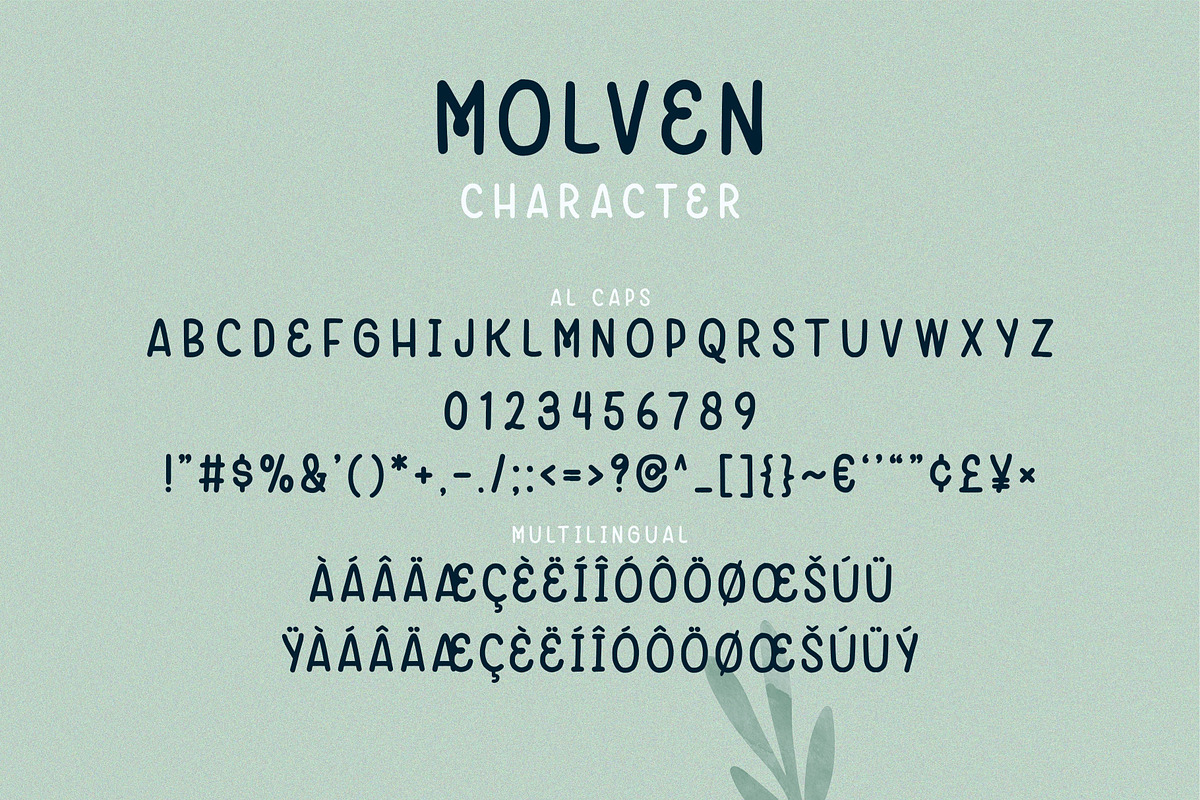 Molven - Natural Handdrawn, a Font by Good Java Studio (Photo 8 of 8)