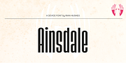 Ainsdale, a Sans Serif Font by Device (Thumbnail 2 of 5)