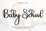 Baby School, a Handwritten Font by InermediaSTUDIO (Thumbnail 1 of 7)