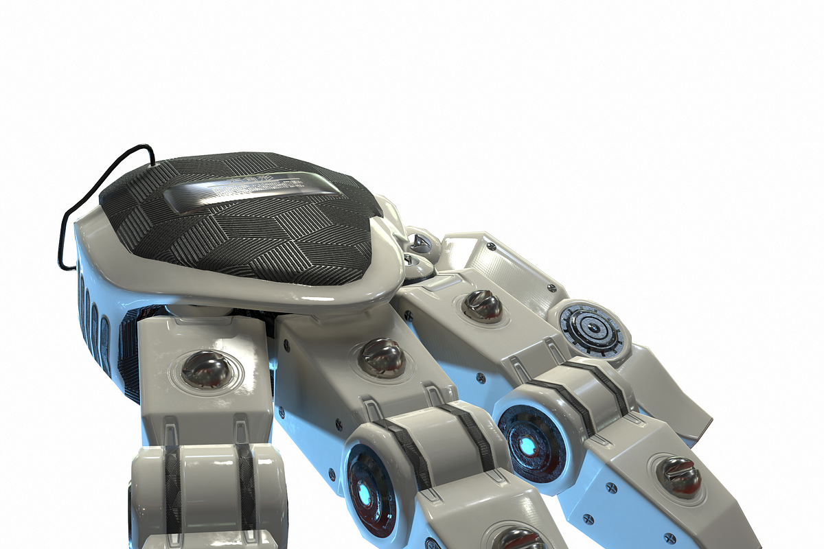 Robot Hand Low Poly PBR, an Object 3D Model by Daniel Mikulik (Photo 9 of 14)