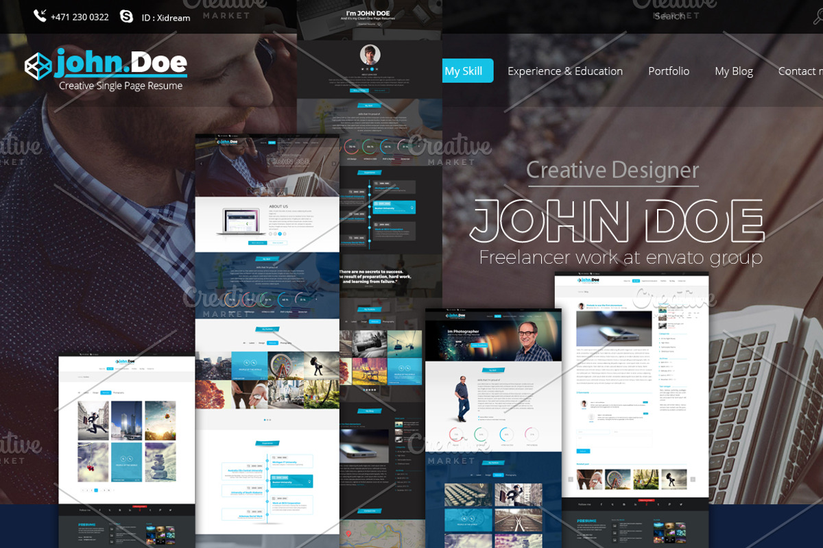 Bundle Theme Creative, a Websites & App Template by Alireza Farzad (Photo 6 of 7)