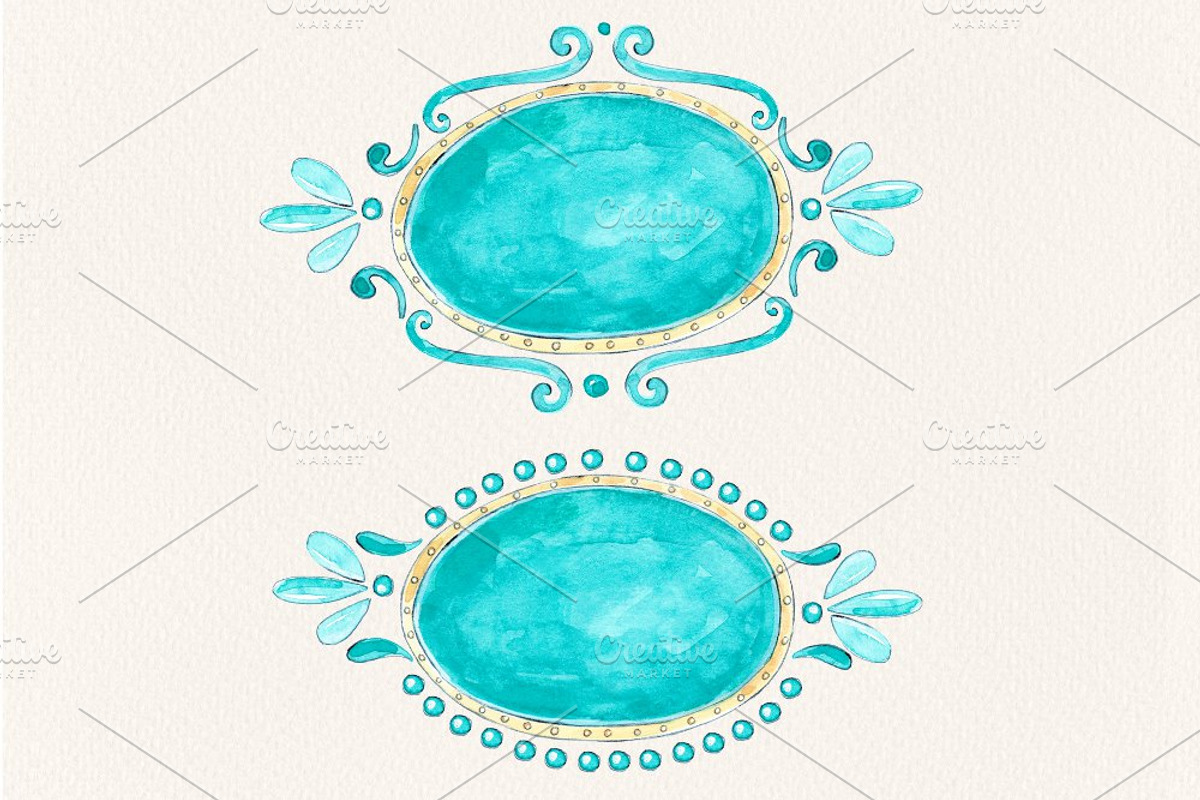 Flamingo Romantic set +4 frames, a Decorative Illustration by Kristina Crocus (Photo 5 of 5)
