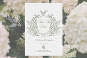 Vintage Floral Victorian Line Art, a Decorative Illustration by Madiwaso (Thumbnail 8 of 9)