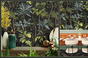 Fresco Collection Tropical Mural