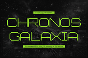 Chronos Galaxia | Pixelated Font, a Sans Serif Font by gracetype_studio (Thumbnail 1 of 12)