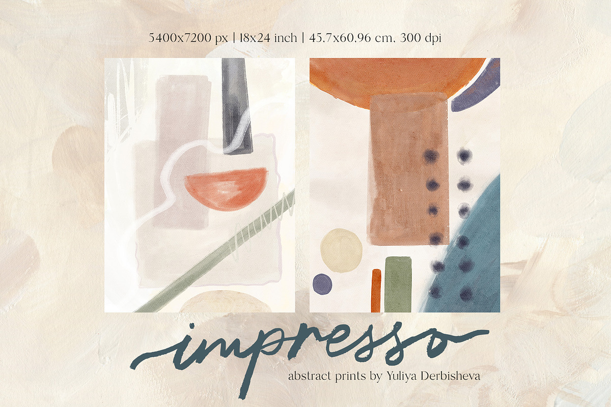 Abstract background print poster, a Background Graphic by Yuliya Derbisheva (Photo 6 of 10)