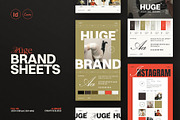 HUGE | Brand Sheets Template, a Presentation Template by ArtisanaAura (Thumbnail 1 of 6)