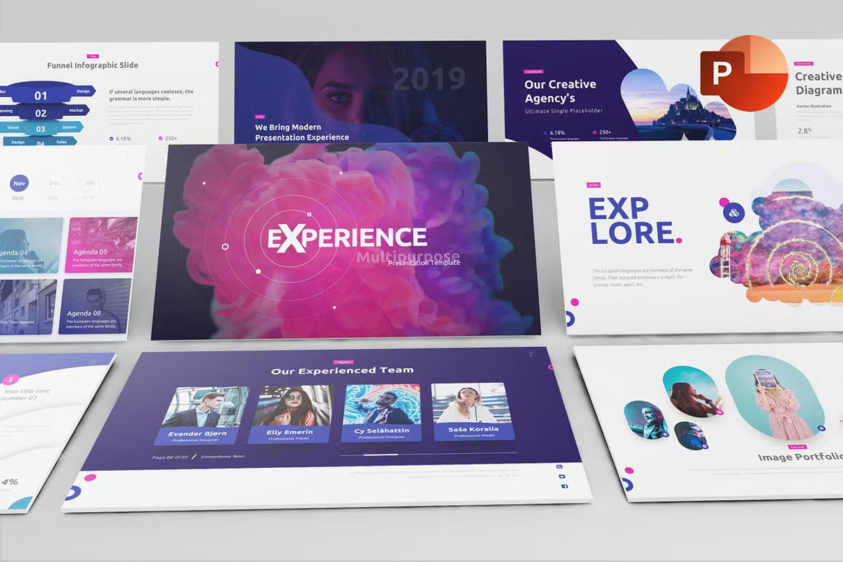 Xperience Powerpoint Template, a Presentation Template by GearShift (Photo 1 of 8)