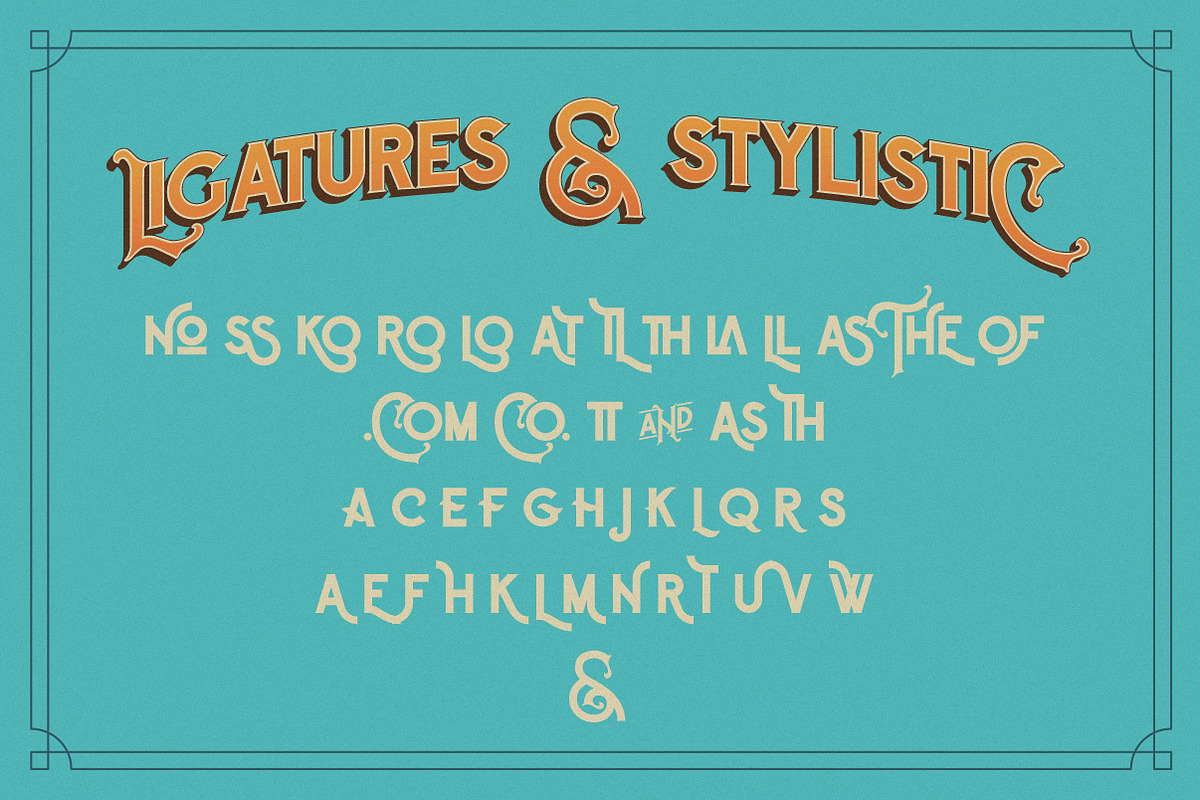 The Witch Typeface preview 4