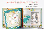 Dinosaurs Activities for kids, an Education Illustration by Nursery Art (Thumbnail 5 of 9)
