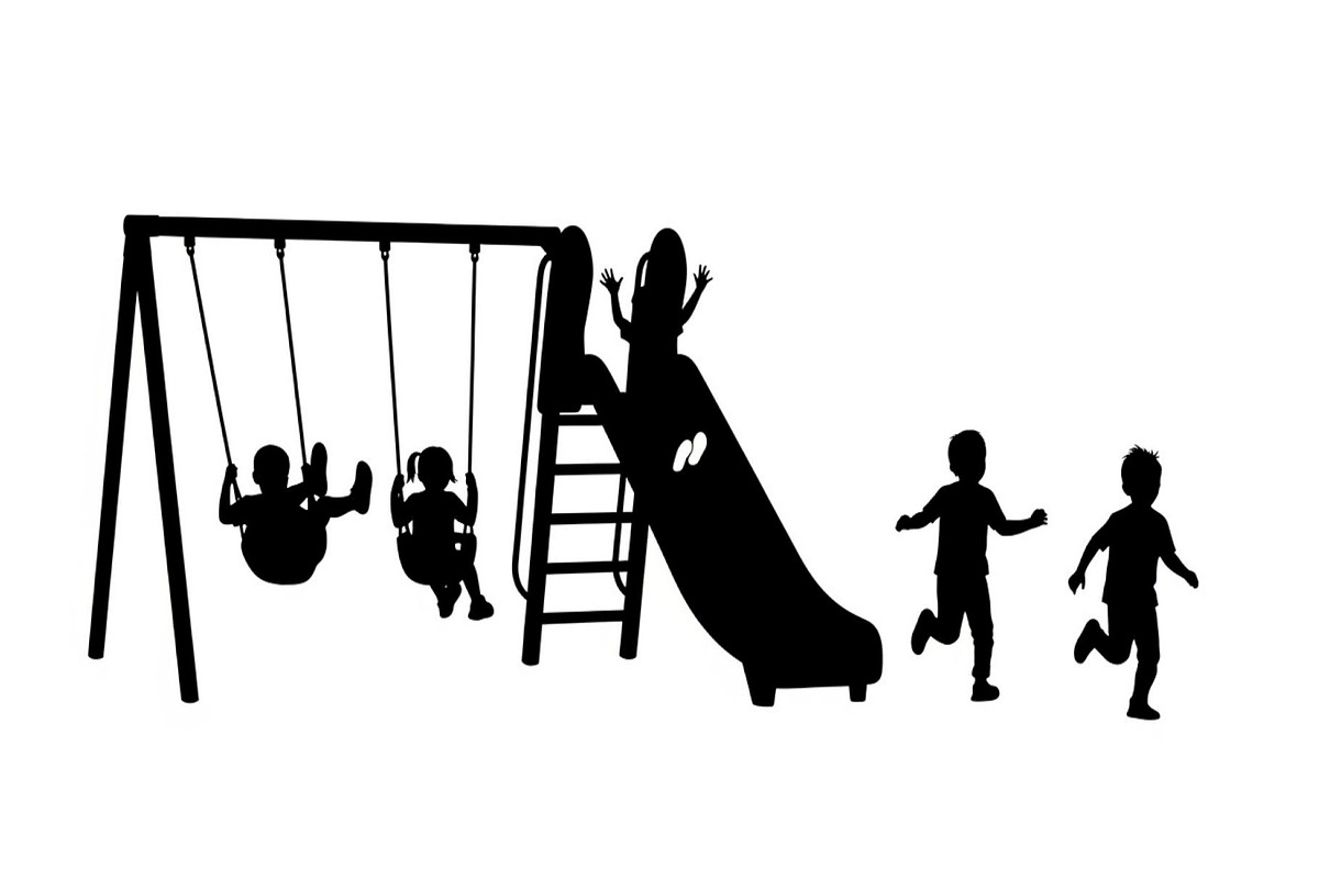 50 Kids Playground Silhouette Bundle, an Illustration by Gfx_Store (Photo 7 of 51)