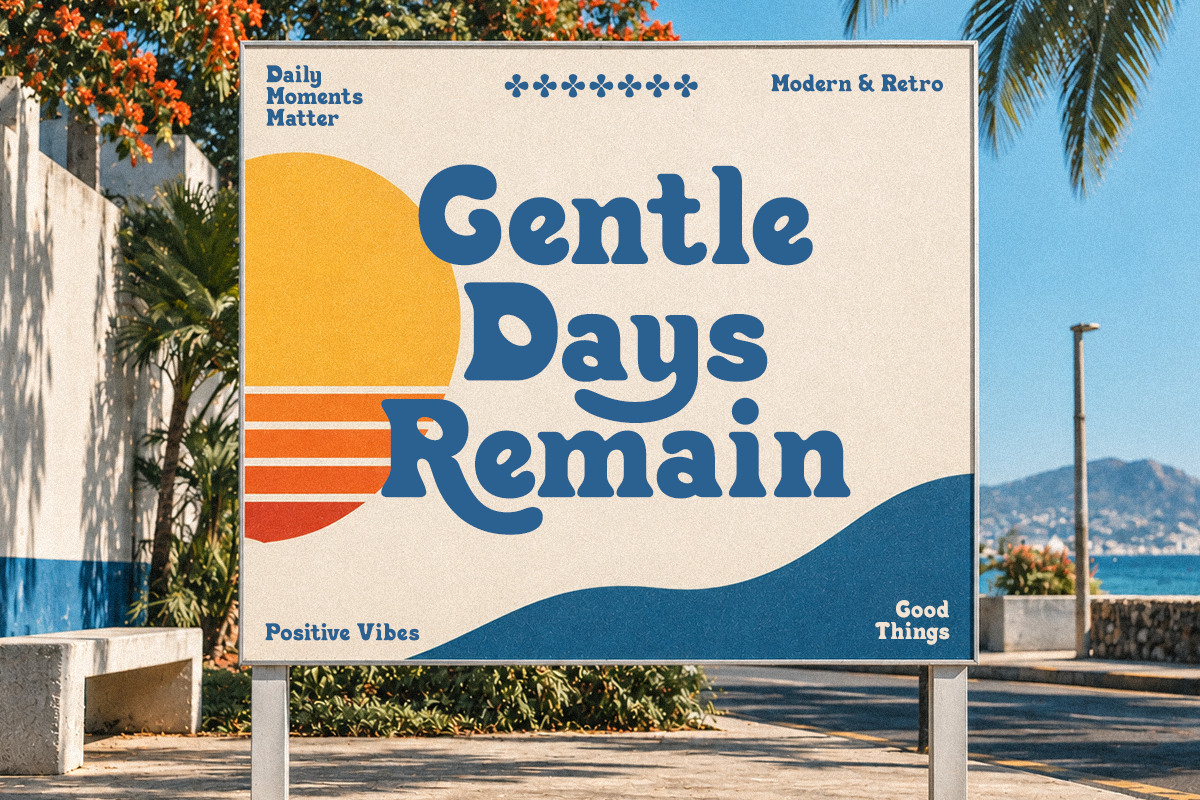 Kalero - Groovy Bold Retro Serif, a Serif Font by Font Liner (Photo 3 of 10)