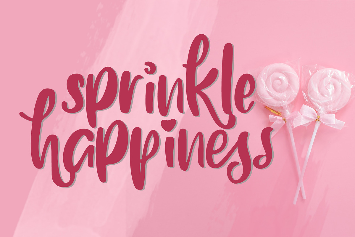 Delighted - Sweet Handmade Font preview 2