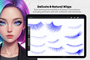 Eyelash Stamp Brushes Set, a Brush Add-On by Selentaori Studio (Thumbnail 8 of 11)