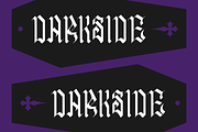 SFC Abyssal, a Blackletter Font by Skilline Supply Co. (Thumbnail 2 of 5)