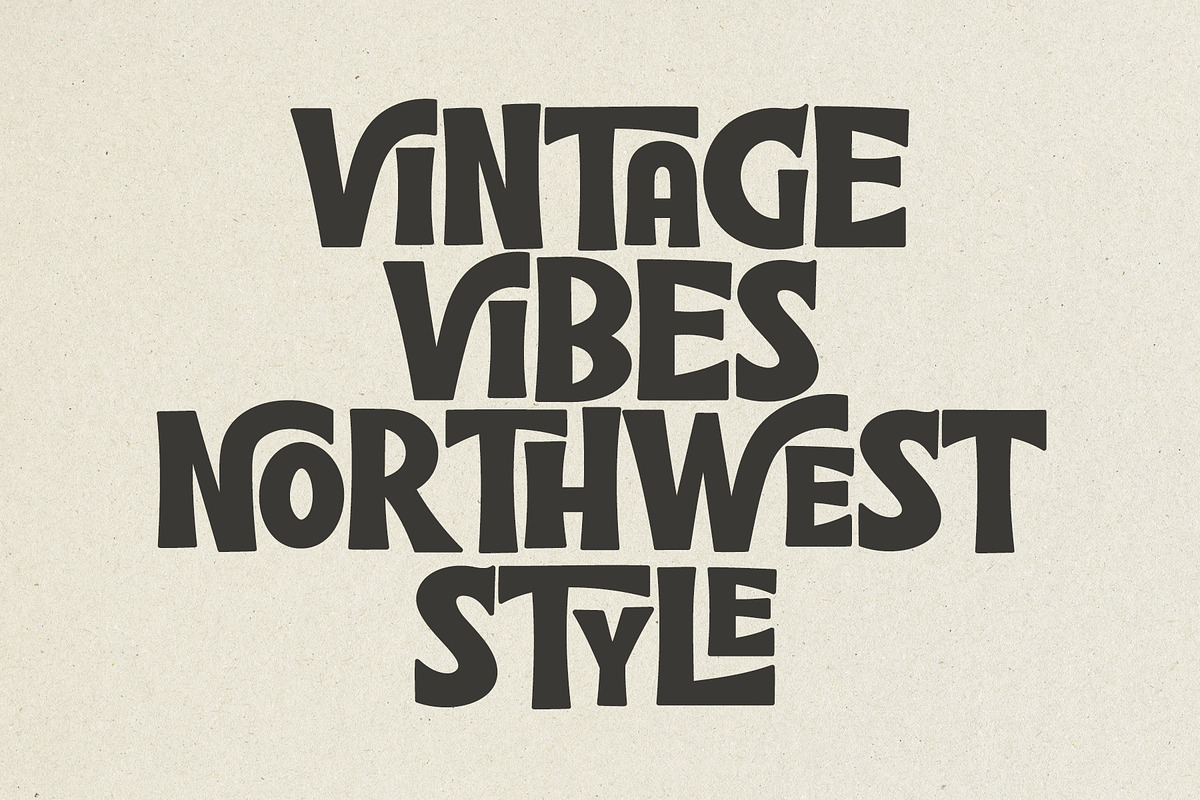 Thick Amore - All Caps Ligature Font, a Serif Font by Airotype (Photo 3 of 11)