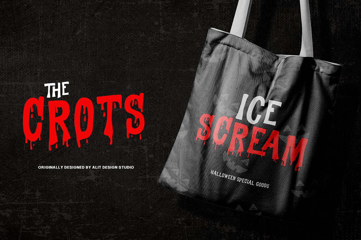 The Crots Typeface, a Script Font by alit design (Photo 8 of 15)