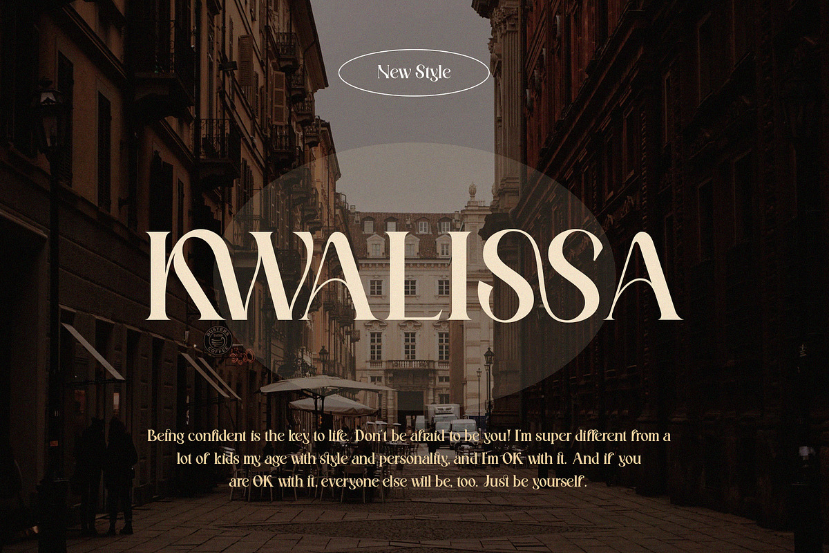 Wilkista - Ligature Typeface, a Serif Font by Graphicxell (Photo 6 of 18)