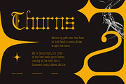 CS Bastille – Blackletter Font, a Blackletter Font by Craft Supply Co. (Thumbnail 3 of 8)