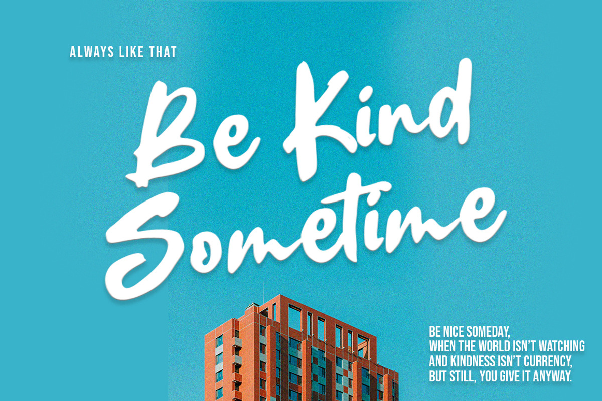 Bad Day, a Font by Struggle Studio (Photo 2 of 8)