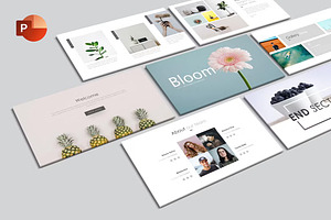 Bloom Powerpoint Template, a Presentation Template by GearShift