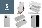 Phone 12 Pro Tough Case Mock-up, an iPhone Mockup by Colatudo Store (Thumbnail 2 of 9)