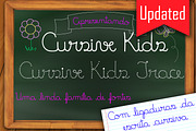 Fonts Cursive Kids and Cursive Trace, a Script Font by Studio Debelle (Thumbnail 1 of 4)