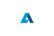 Letter A Logo 02, a Branding & Logo Template by Mauro Bertolino (Thumbnail 1 of 4)