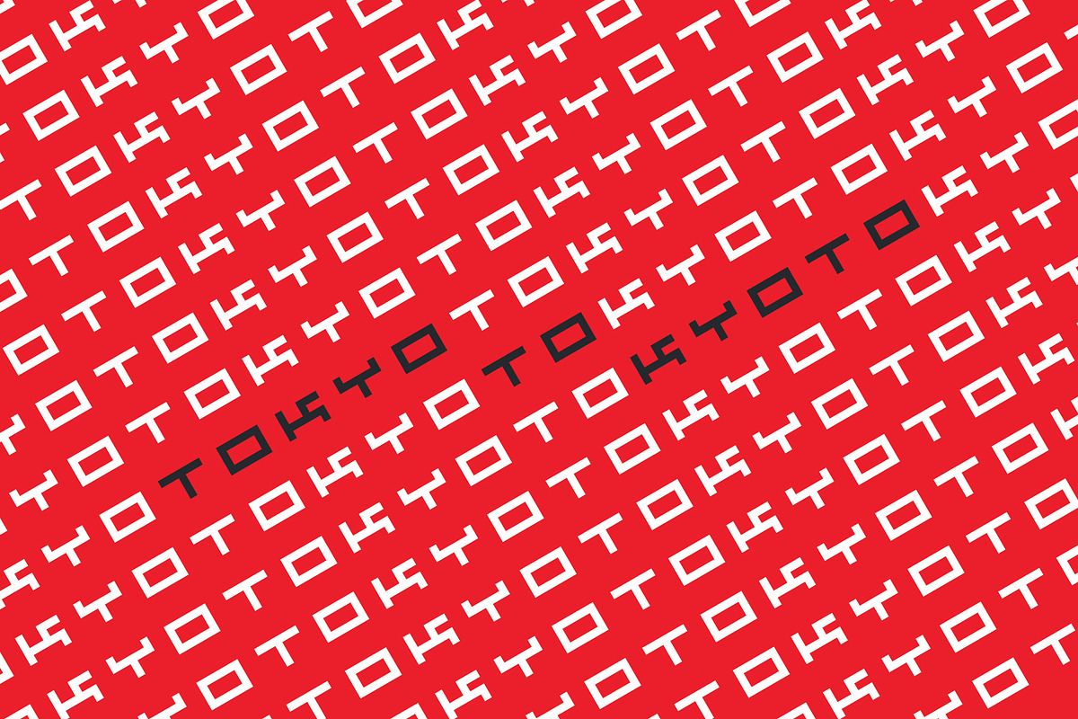 Tokyo - Minimal Japanese Typeface preview 8